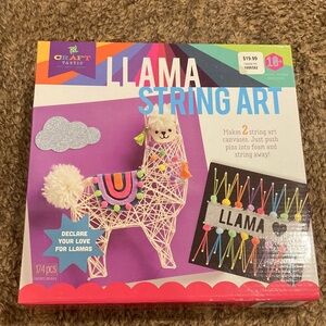 Llama String Art Kit - Colorful Craft Set